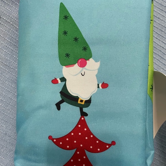 Gnomes & trees shower curtain - Picture 3 of 7